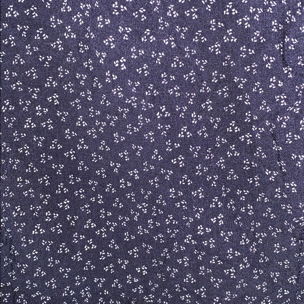 Patterned Navy Dress - Picture 3 of 3